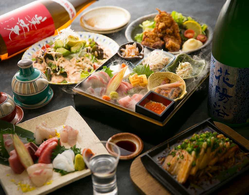 画像:お手軽な飲み放題付きコースが満載