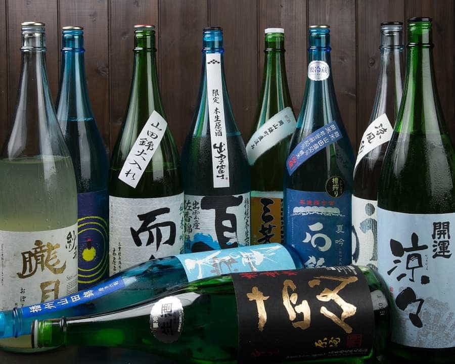 画像:47都道府県の厳選地酒(日本酒)を心ゆくまで